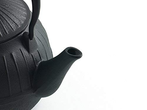 Amazon｜壱鋳堂 及源 鉄瓶 千草 日本製 1.15L H-154 ブラック